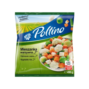 MIESZANKA WARZYWNA 7 SKŁAD 450G POLTINO
