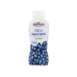 JOGURT SKYR PITNY JAGODA 330ML PIĄTNICA
