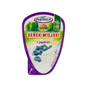 SEREK WIEJSKI Z JAGODAMI 150G PIĄTNICA