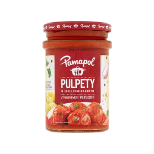 PULPETY W SOSIE POMIDOROWYM 500G PAMAPOL