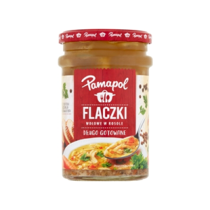FLAKI WOŁOWE W ROSOLE 500G PAMAPOL