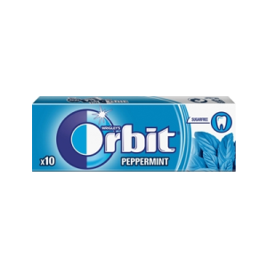 WRIGLEY'S ORBIT PEPPERMINT A'30 DRAŻ 14G