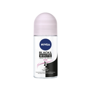 NIVEA DEO ROLL ON BL&WH 50ML CLEAR