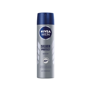 NIVEA DEO SPRAY SILVER 150ML MEN