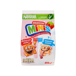 PŁATKI NESTLE TRUSKAWKA MINIS 250G PACIFIC