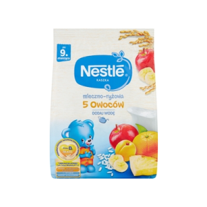 KASZKA MLECZNO RYŻOWA 5 OWOCÓW 230G NESTLE