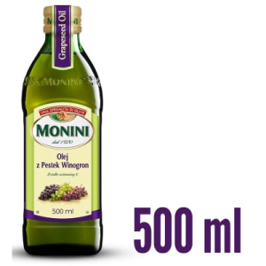 OLEJ Z PESTEK WINOGRON 500ML MONINI