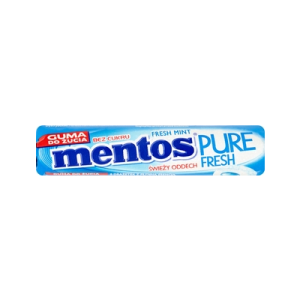 MENTOS PURE FRE MINT ROLL 15,5G VAN MELLE