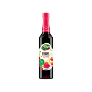 SYROP ŁOWICZ 400ML MALINA CYTRYNA AGROS