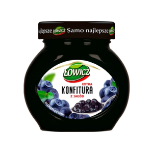 KONFITURA JAGODA 240G ŁOWICZ