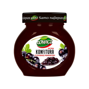 KONFITURA CZARNA PORZECZKA 240G ŁOWICZ