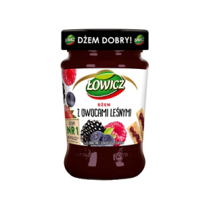 DŻEM LEŚNY N/SŁODZ 280G ŁOWICZ