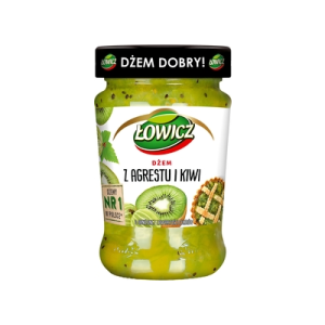 DŻEM KIWI AGREST 280G ŁOWICZ
