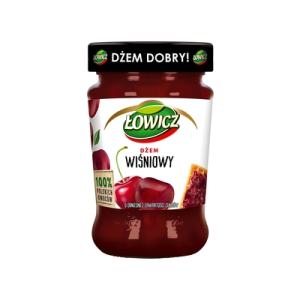 DŻEM WIŚNIA N/SŁODZ 280G ŁOWICZ