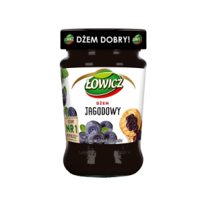DŻEM JAGODA N/SŁODZ 300G ŁOWICZ