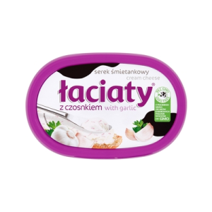SEREK ŚMIETANKOWY ŁACIATY CZOSNEK 135G MLEKPOL