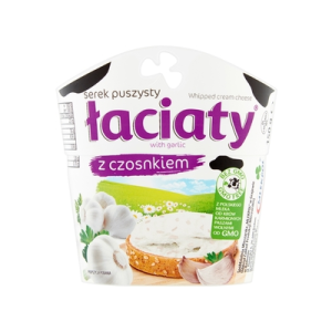 SEREK ŁACIATY PUSZYSTY CZOSNEK 150G MLEKPOL