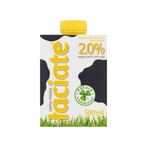 MLEKO UHT ŁACIATE 2% 500ML ŻÓŁTE MLEKPOL