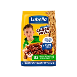 PŁATKI MLEKOŁAKI 250G CHOCO KULKA LUBELLA