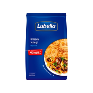 MAKARON GNIAZDA WSTĘGI TAGLIATELLE 400G LUBELLA