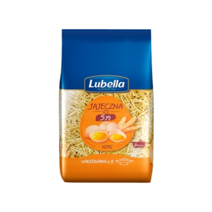 MAKARON JAJECZNY NITKA 400G LUBELLA
