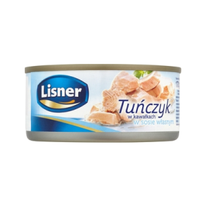 TUŃCZYK SOS WŁAS KAWAŁKI 185G LISNER