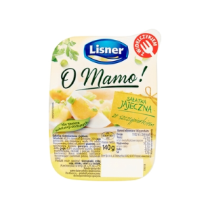 SAŁATKA JAJECZNA ZE SZCZYPIORKIEM 140G LISNER