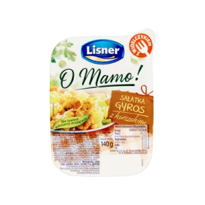 SAŁATKA GYROS Z KURCZAK 140G WIDELCZYK LISNER