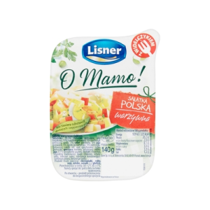 SAŁATKA POLSKA WARZYWNA WIDELCZYK 140G LISNER