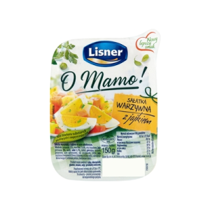 SAŁATKA WARZYWNA Z JAJKIEM 150G LISNER