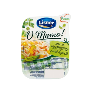 SAŁATKA WEGET Z BIAŁEJ KAPUSTY 150G LISNER
