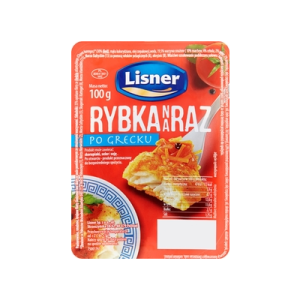 RYBKA NA RAZ PO GRECKU 100G LISNER