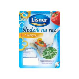 ŚLEDZIK NA RAZ Z PAPRYKĄ CHILI100G LISNER