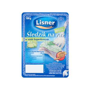 ŚLEDZIK NA RAZ W/S KOPEREK 100G LISNER