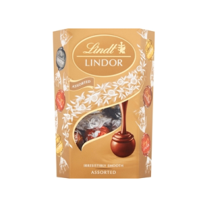BOMBONIERKA LINDOR ASSORTED CORNET 200G LINDT