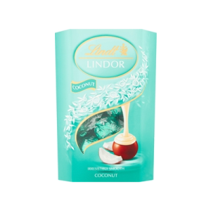 BOMBONIERKA LINDOR COCONUT CORNET 200G LINDT
