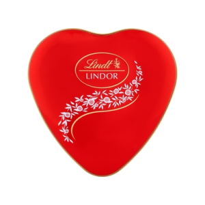 BOMBONIERKA MILK HEART TIN SERCE 50G LINDT