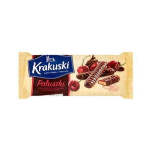 CIASTKA PALUSZKI WIŚNIA W CZEK 144G KRAKUSKI