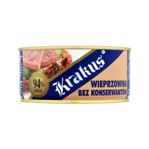 KONSERWA WIEPRZOWA BEZ KONS 300G KRAKUS