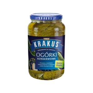 OGÓRKI KONSERWOWE 900ML KRAKUS