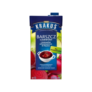 ZUPA BARSZCZ CZERWONY 1L KRAKUS