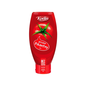 KETCHUP KOTLIN PIKANTNY BUT PLAST 650G AGROS