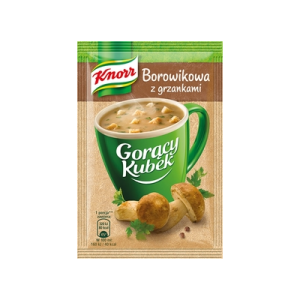 ZUPA Z BOROWIKÓW Z GRZANKAMI 1 KUB 15G KNORR