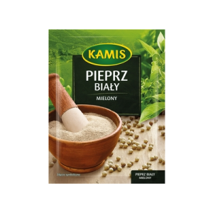 PIEPRZ BIAŁY MIELONY 15G KAMIS