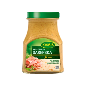 MUSZTARDA SAREPSKA 185G KAMIS
