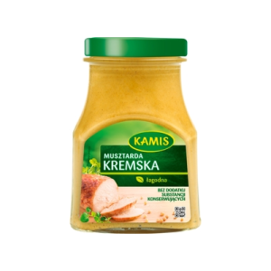 MUSZTARDA KREMSKA 185G KAMIS