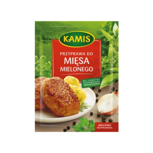 PRZYPRAWA DO MIĘSA MIELONEGO 20G KAMIS