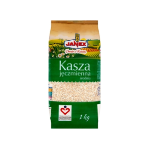 KASZA JĘCZMIENNA WIEJSKA ŚREDNIA 1KG JANEX