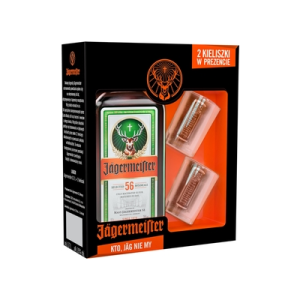 LIKIER JAGERMEISTER OLD 35% 0,7L +2KIEL