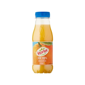 SOK HORTEX POMARAŃCZA 100% 330ML PET